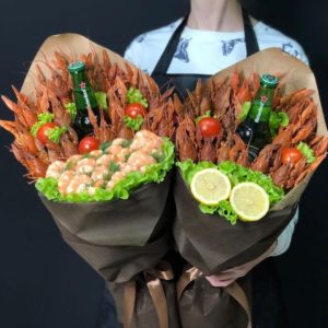 Букеты из морепродуктов (S)