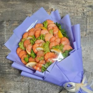Букет из креветок