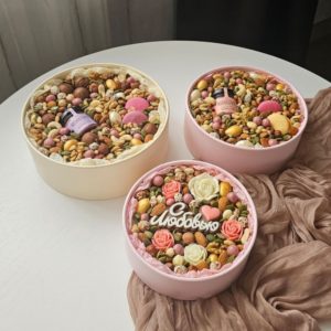 Ореховый бокс с медом-суфле